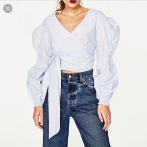 Zara Wrap Top